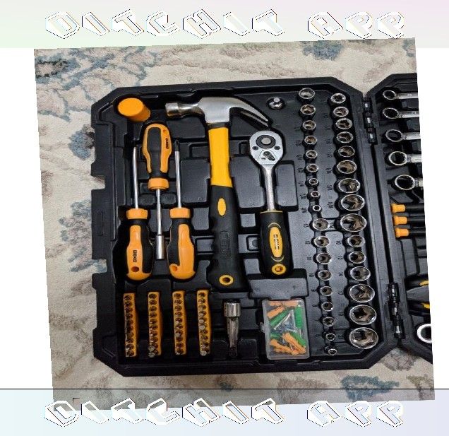 Complete Car Fix Kits for Quick Road Repairs everything blue