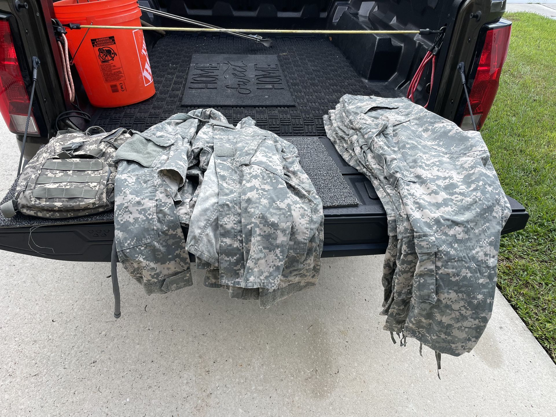 Military, and backpack water canteen