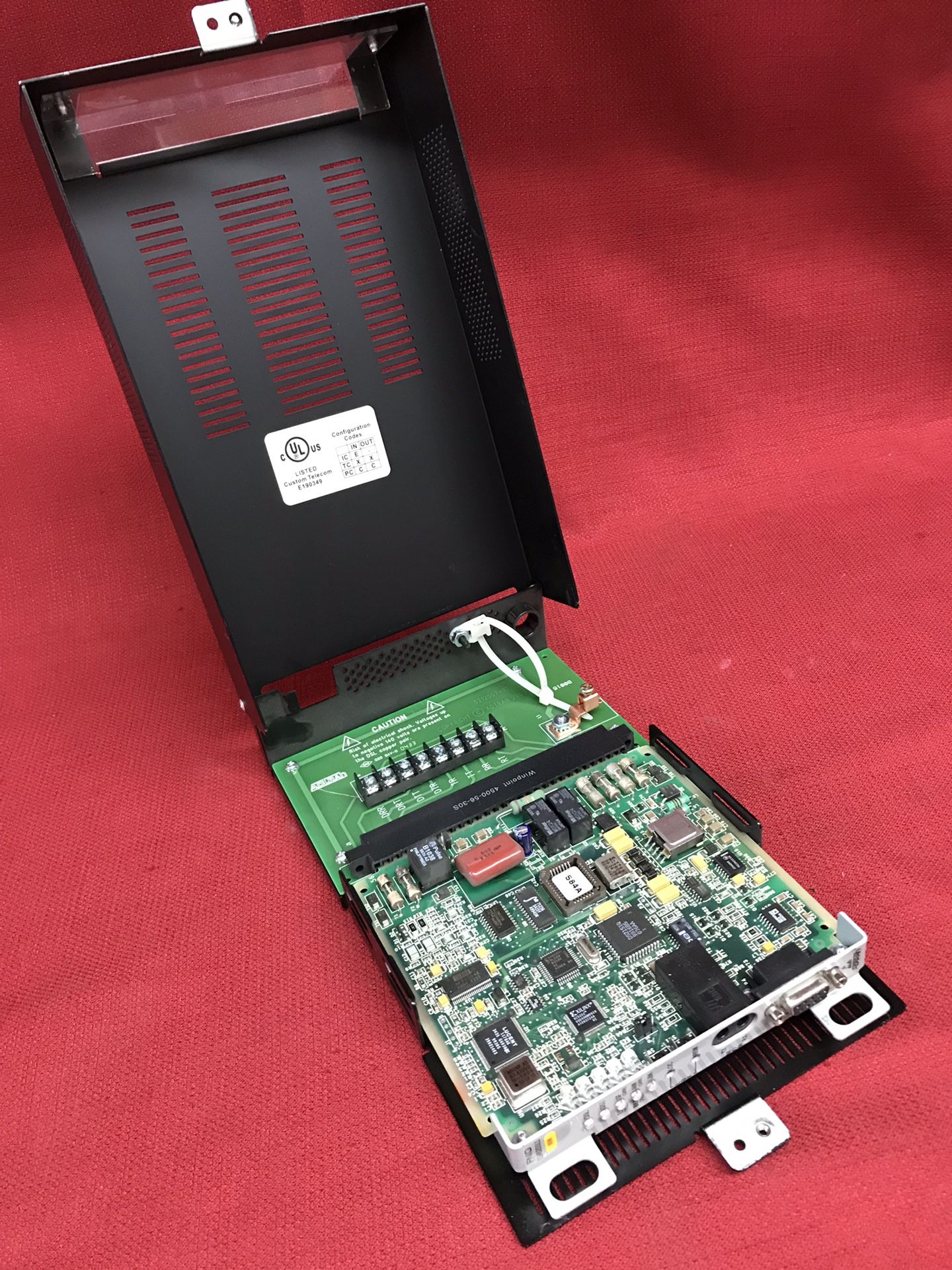 Adtran T200 FNID 1245201L1 Fractional T1 Network Interface Device with enclosure