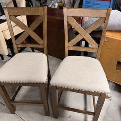 24 “ Bar Chairs, Ashely Furniture 