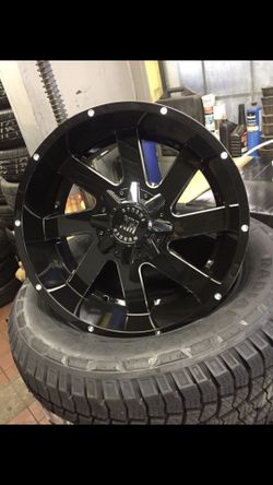 Rims tire 20x10 20x12 22x12