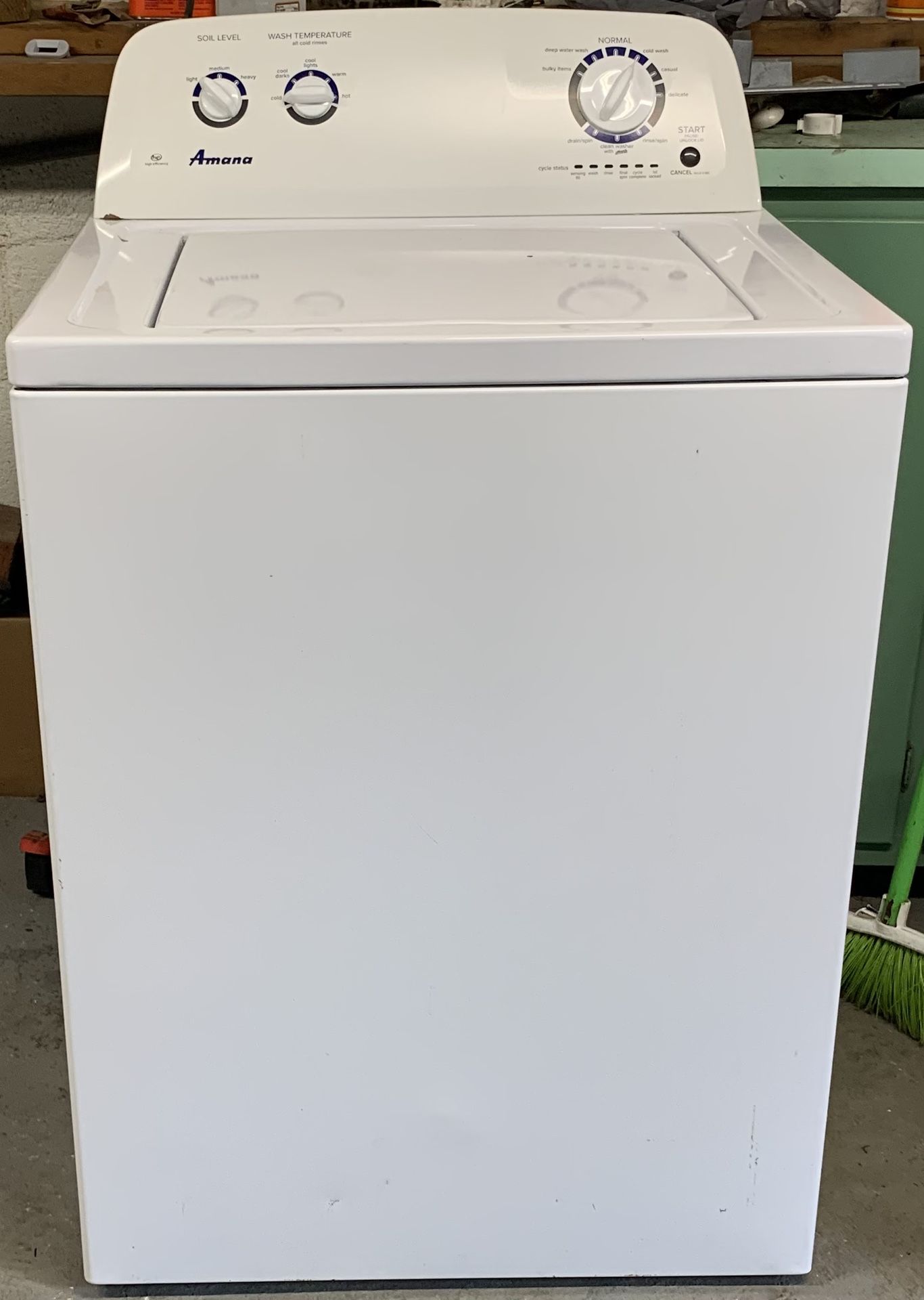 Amana Washing Machine- Works Great- 9 Yrs Old (60 Day Warranty