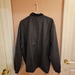New Balance light jacket zipped RN 130893 Size Large L. Perfect shape, 
worn couple of times. 100% Polyester.
Lenght 28.5", arm pit to arm pit 25.5". 