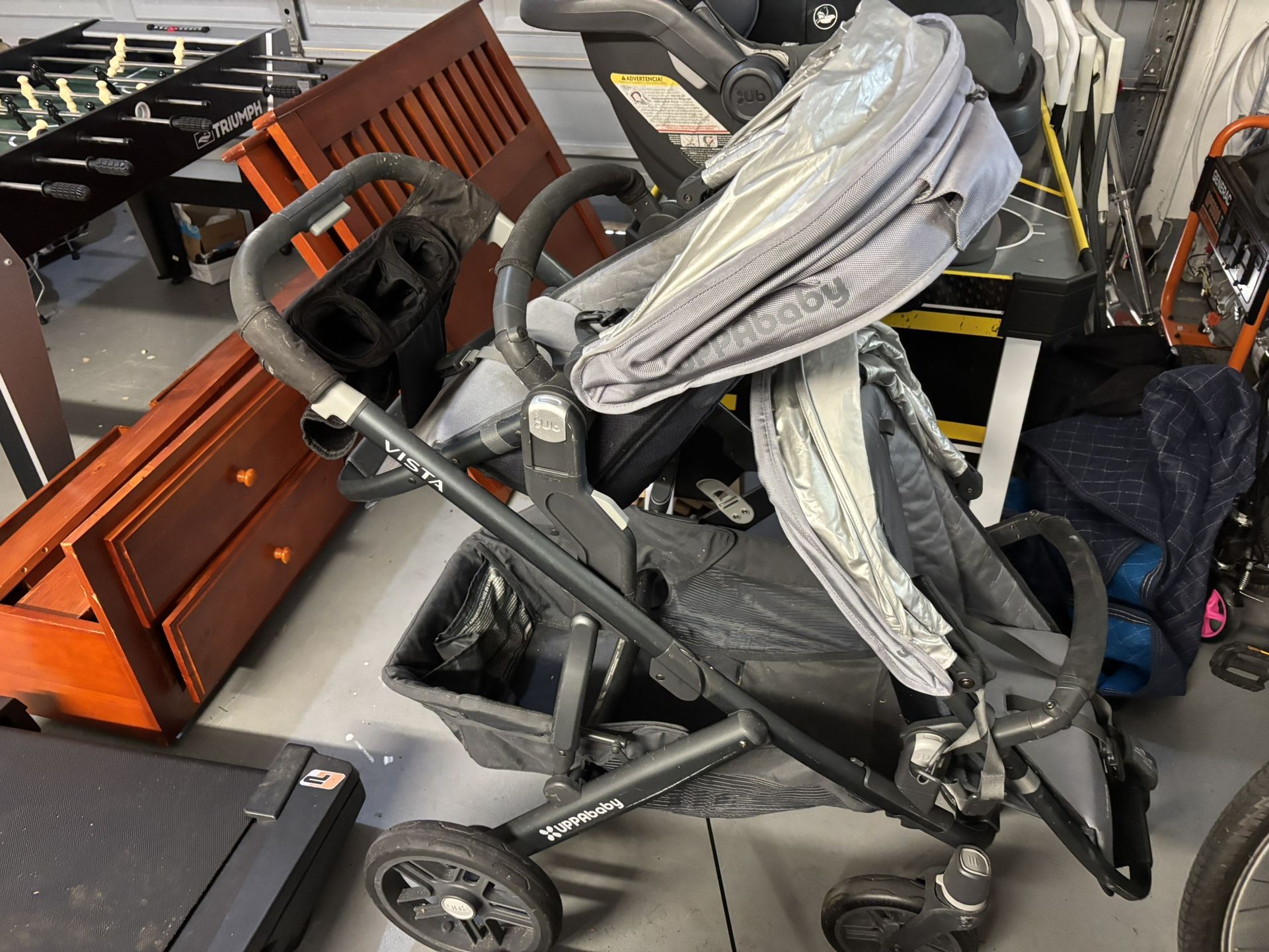Uppababy Vista Stroller And Infant Car Seat Combo