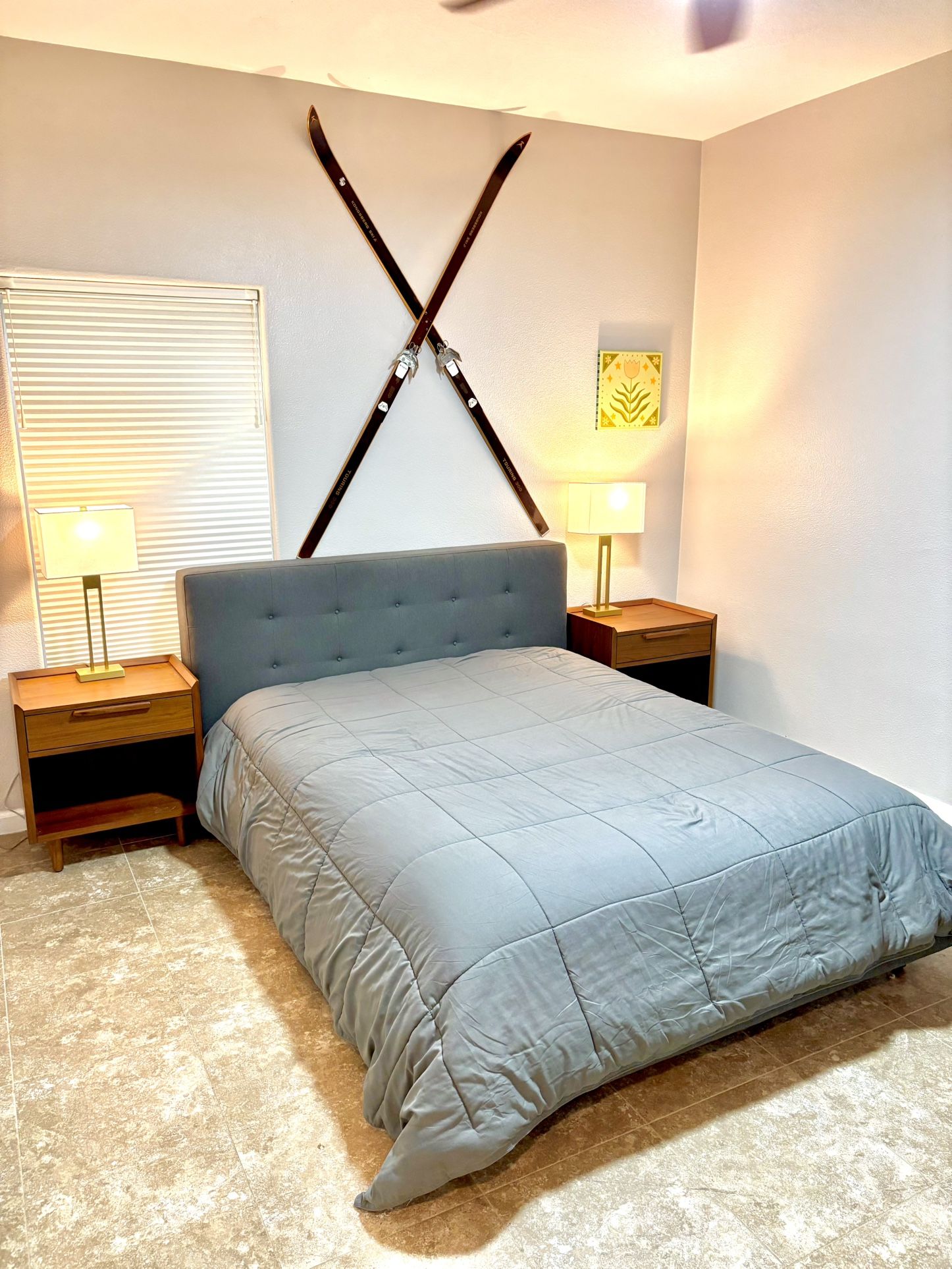 Queen Bed Frame (Crate And Barrel)