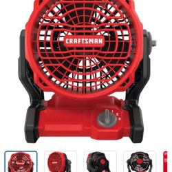 CRAFTSMAN V20 1/4-HP 650-CFM Axial Indoor/Outdoor Blower Fan 
