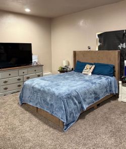 Queen size bed frame