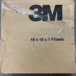 3M 6 pack Filtrete 18x18x1