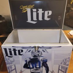  Dallas Cowboys Miller Lite 40 Liter Cooler