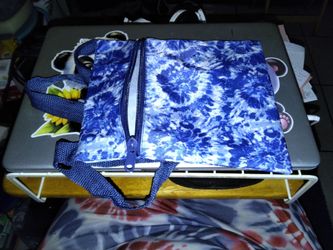 Small Blue & White purse