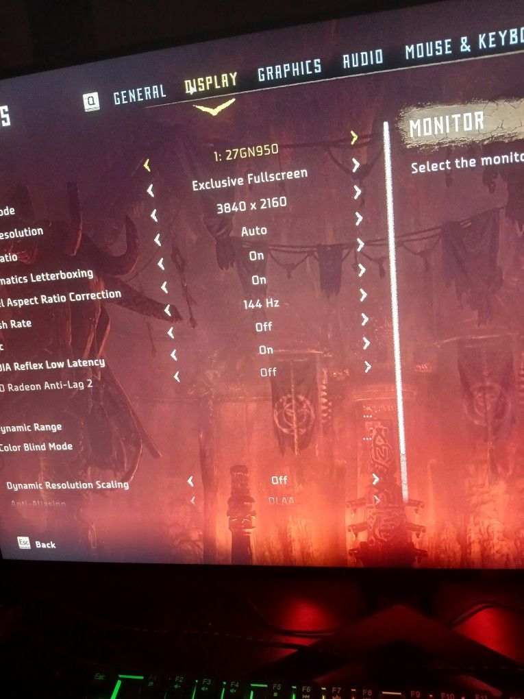 LG Ultragear 4k Gaming Monitor