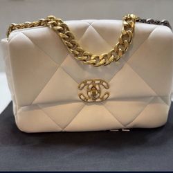 Designer Lambskin Leather: White, Pink, Gold 
