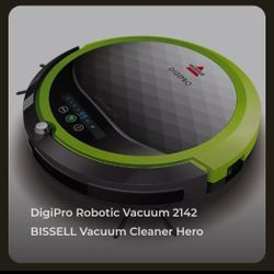 Bissell digipro robot vacu um model 2142