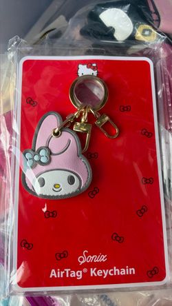 SANRIO MY MELODY  OFFICIAL AIRTAG KEYCHAIN SONIX