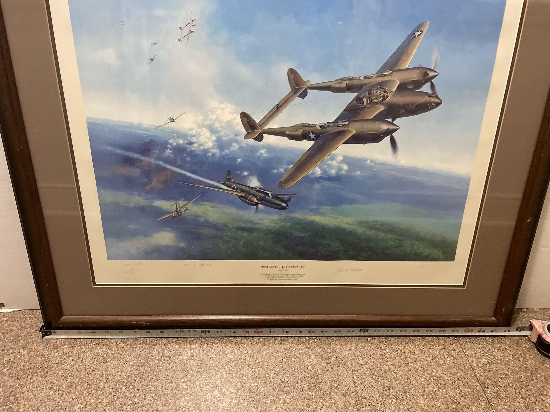 Shigeo Koike RENDEZVOUS OVER BOUGAINVILLE Yamamoto Mission