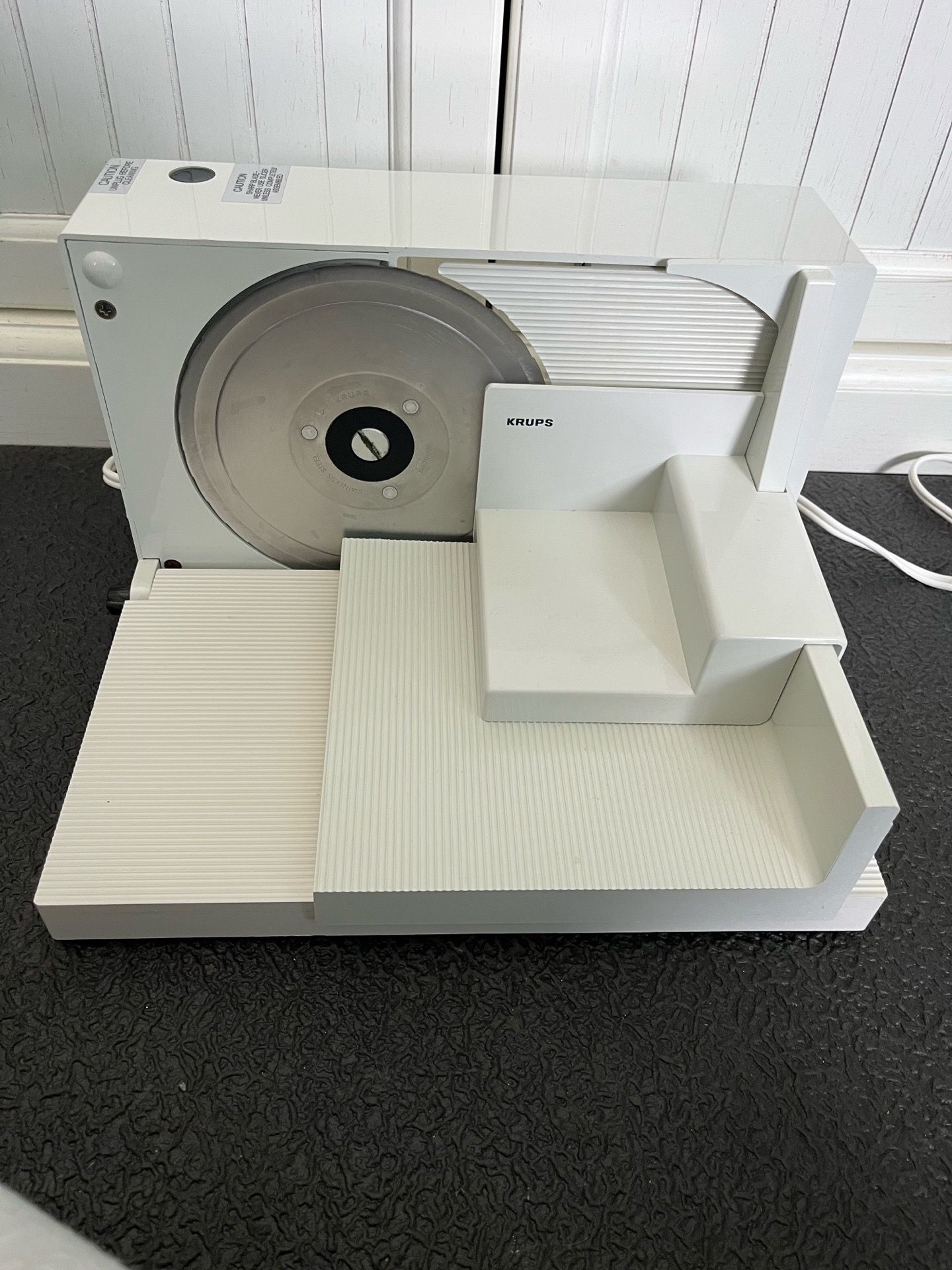 Krups Compact Countertop Fold-up Food Meat Slicer. Made in Germany