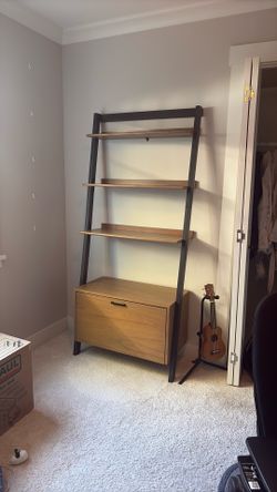 Mid century modern bookshelf