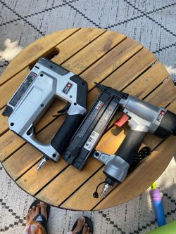 Porter Cable nail gunner  bundle