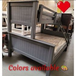 Bunk Beds Twin XL Queen Pinewood *****Madera 100%*****