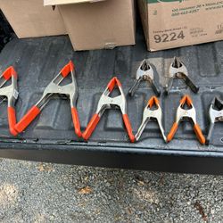 Assortment of Spring Clamps 