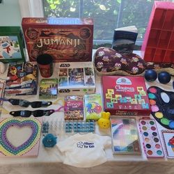 LOTS OF KIDS STUFF (games, puzzles, arts & crafts, bike helmet, and much more!)