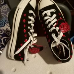 Valentine's Converse Shoes