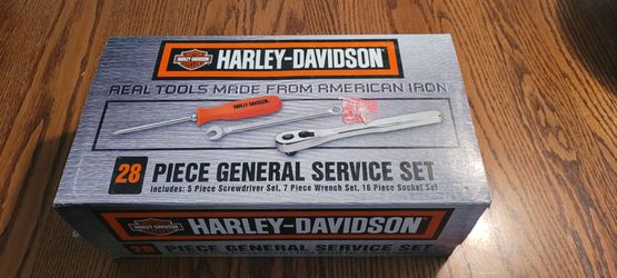 Harley-Davidson Tools(28 Piece General Service Set) Never opened and rare. $180