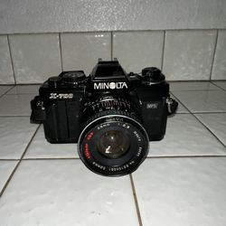 Minolta X700 With 28mm Lens 