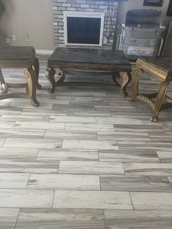 Set de 4 mesas