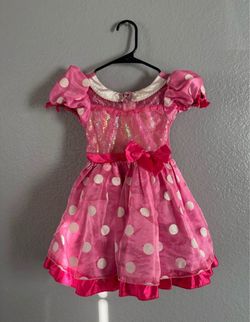 DISNEY STORE MINNIE MOUSE COSTUME DRESS MINNIE DRESS