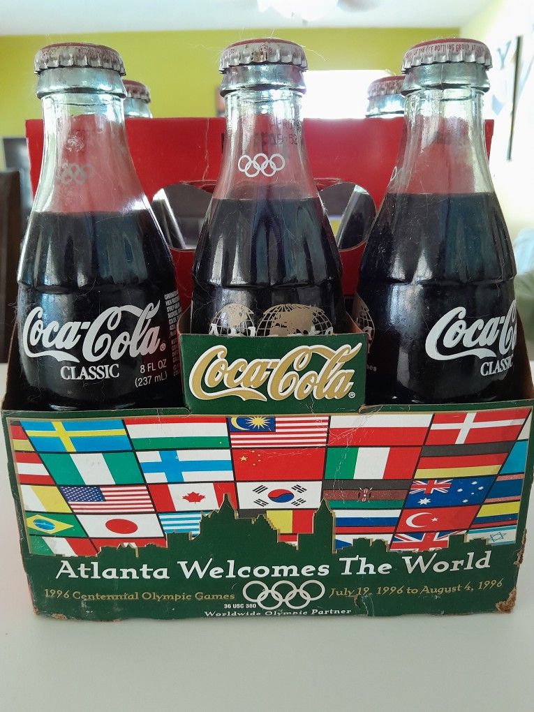 Collector's Coca Cola 6pk. Olympic Games