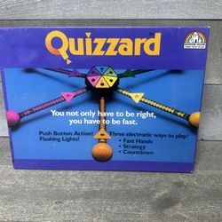 Vintage 1988 Quizzard Random House Happy House Games Board Game New Sealed NOS