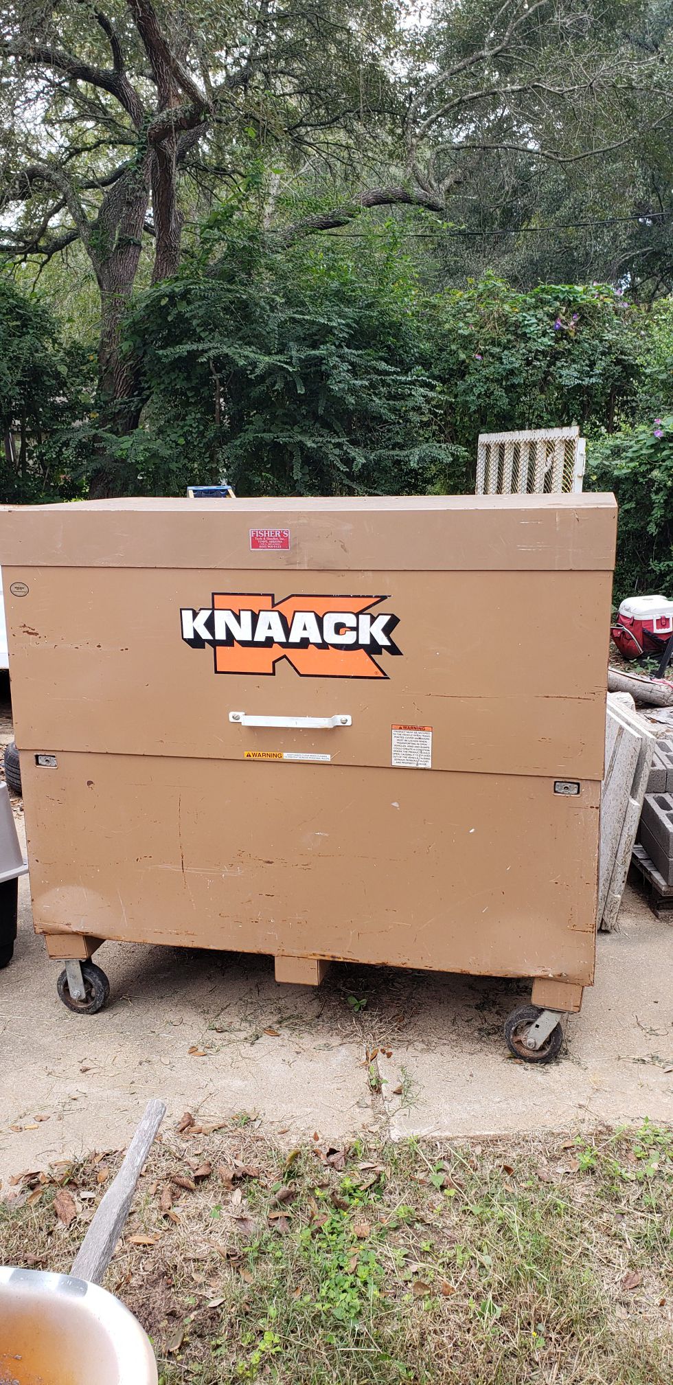 KNAACK large job box