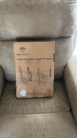 PERLESMITH large full motion corner TV mount