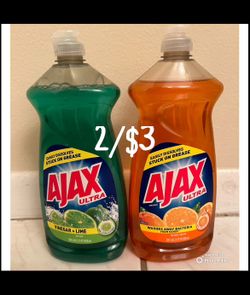 Ajax Dishwashing Liquid $1.50