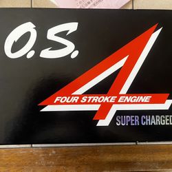 Never used O.S. four stroke engine