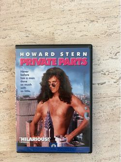 Private Parts dvd - very rare