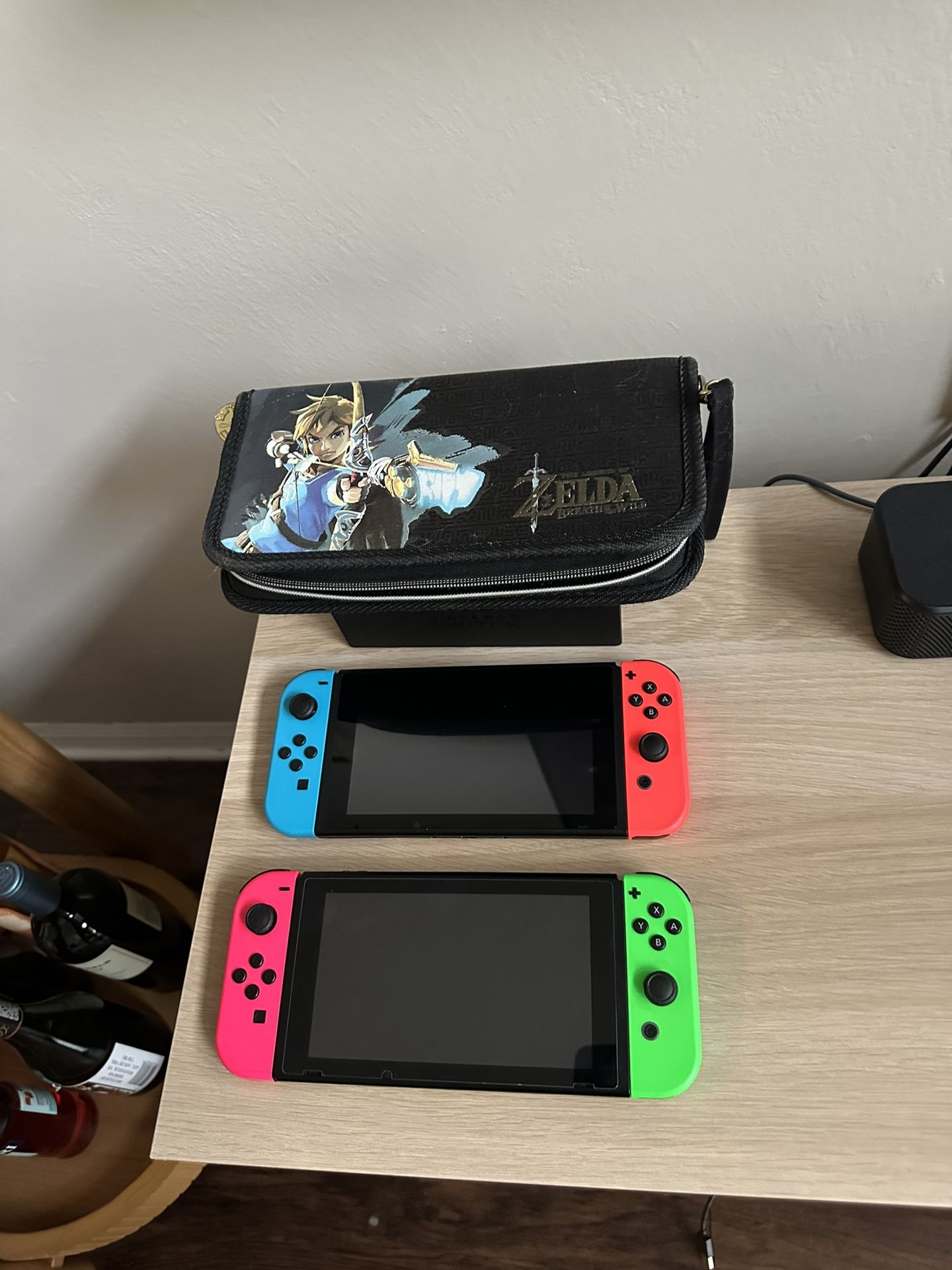 Two Nintendo Switches 