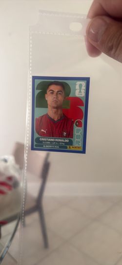 Cristiano Ronaldo Blue Frame Panini