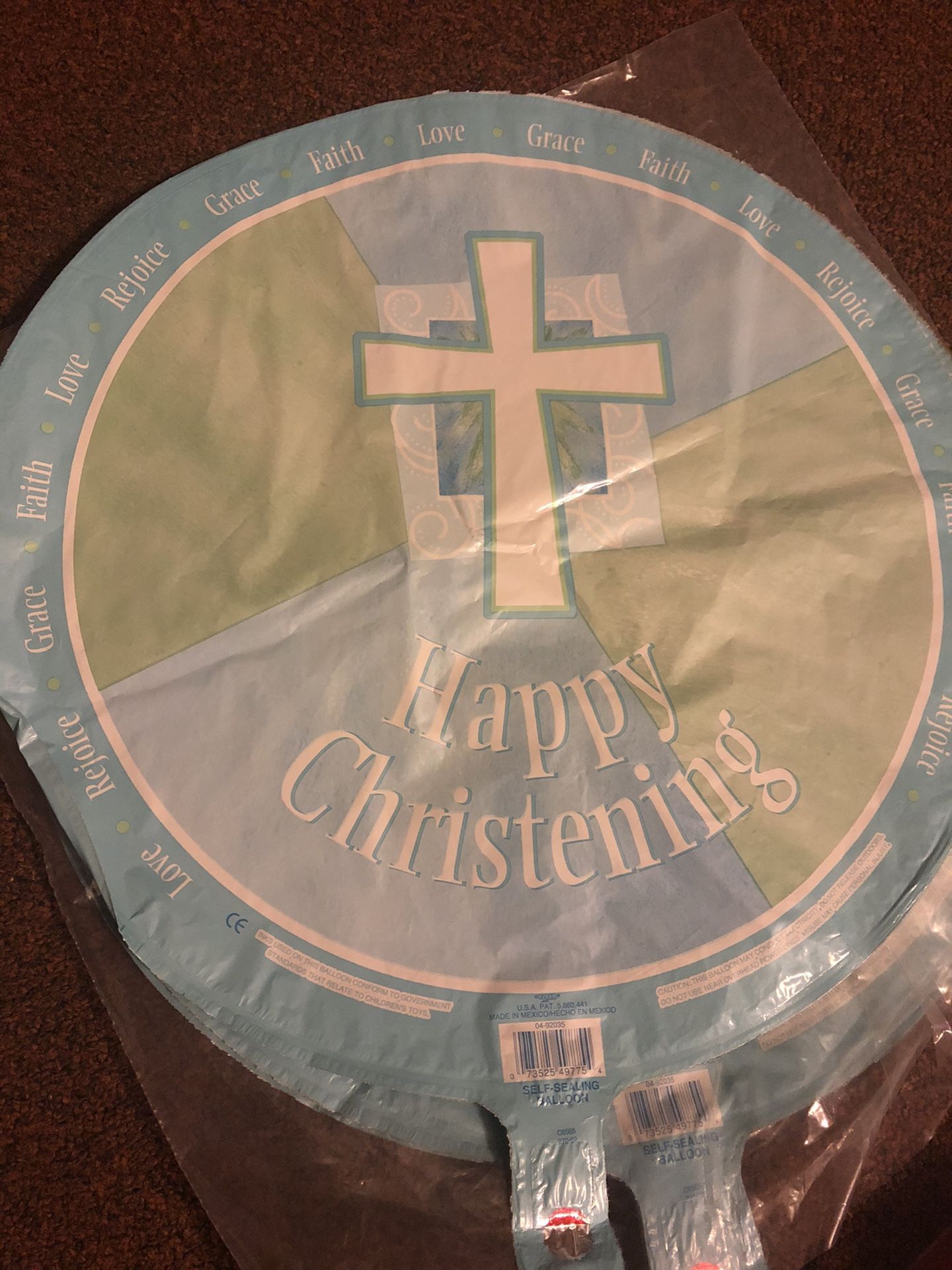 Happy Christening Balloons 16)