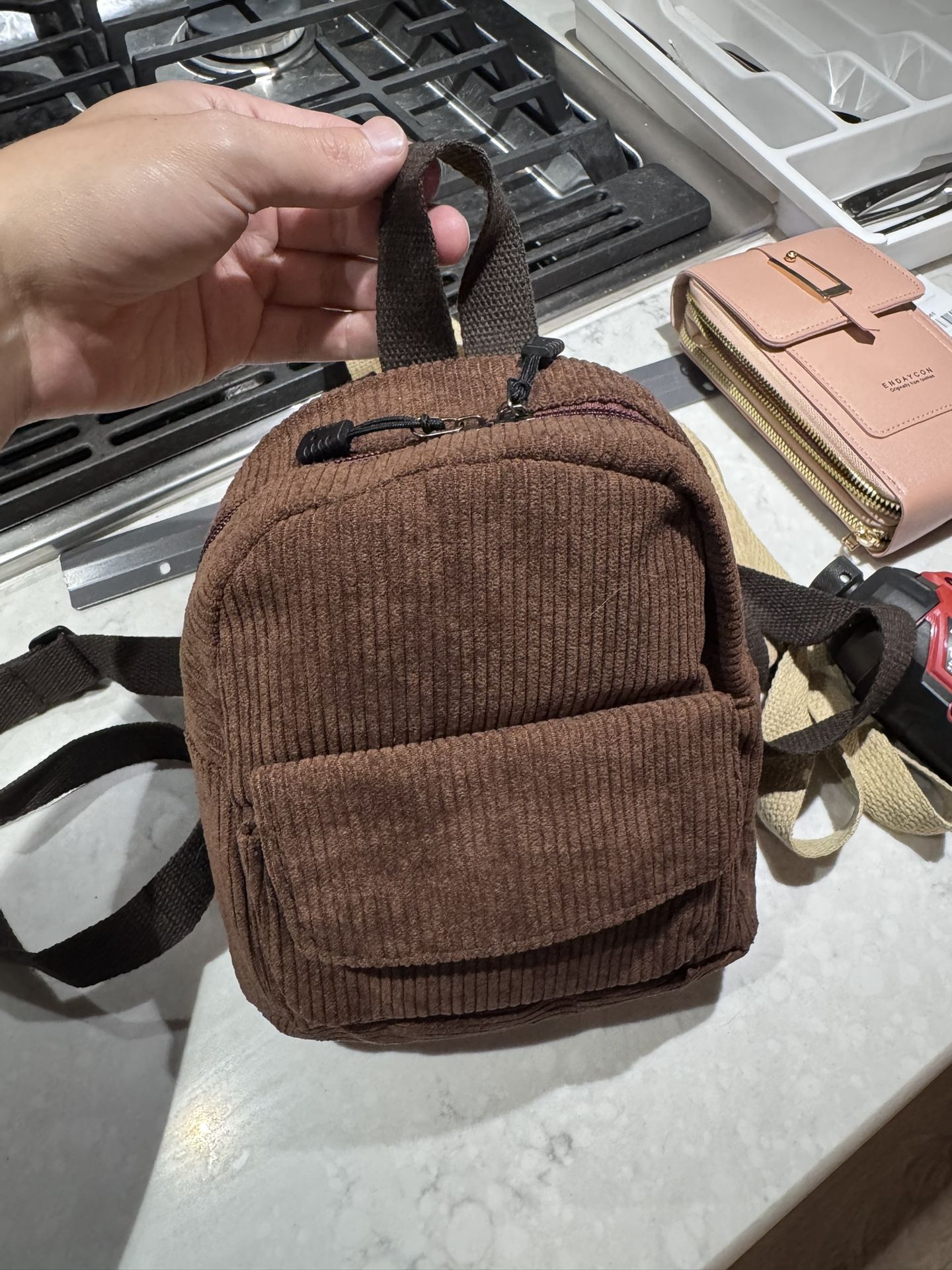 Women’s Corduroy Backpack