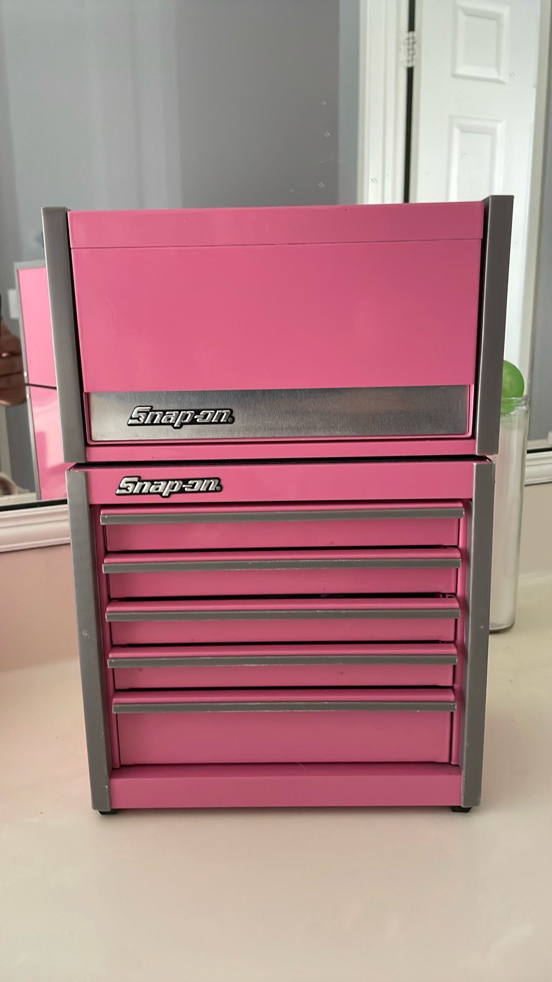 Snap On Mini Tool Box Pink