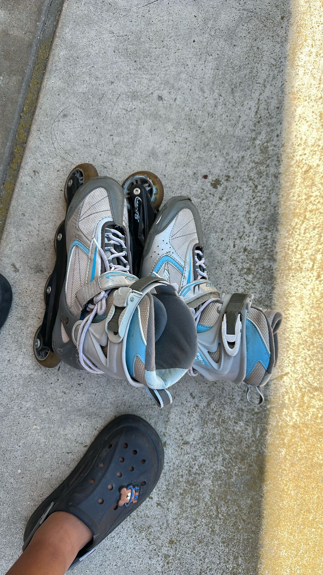 Blue Rollerblades For Boys