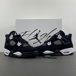 jordan 4s retro white thunder 