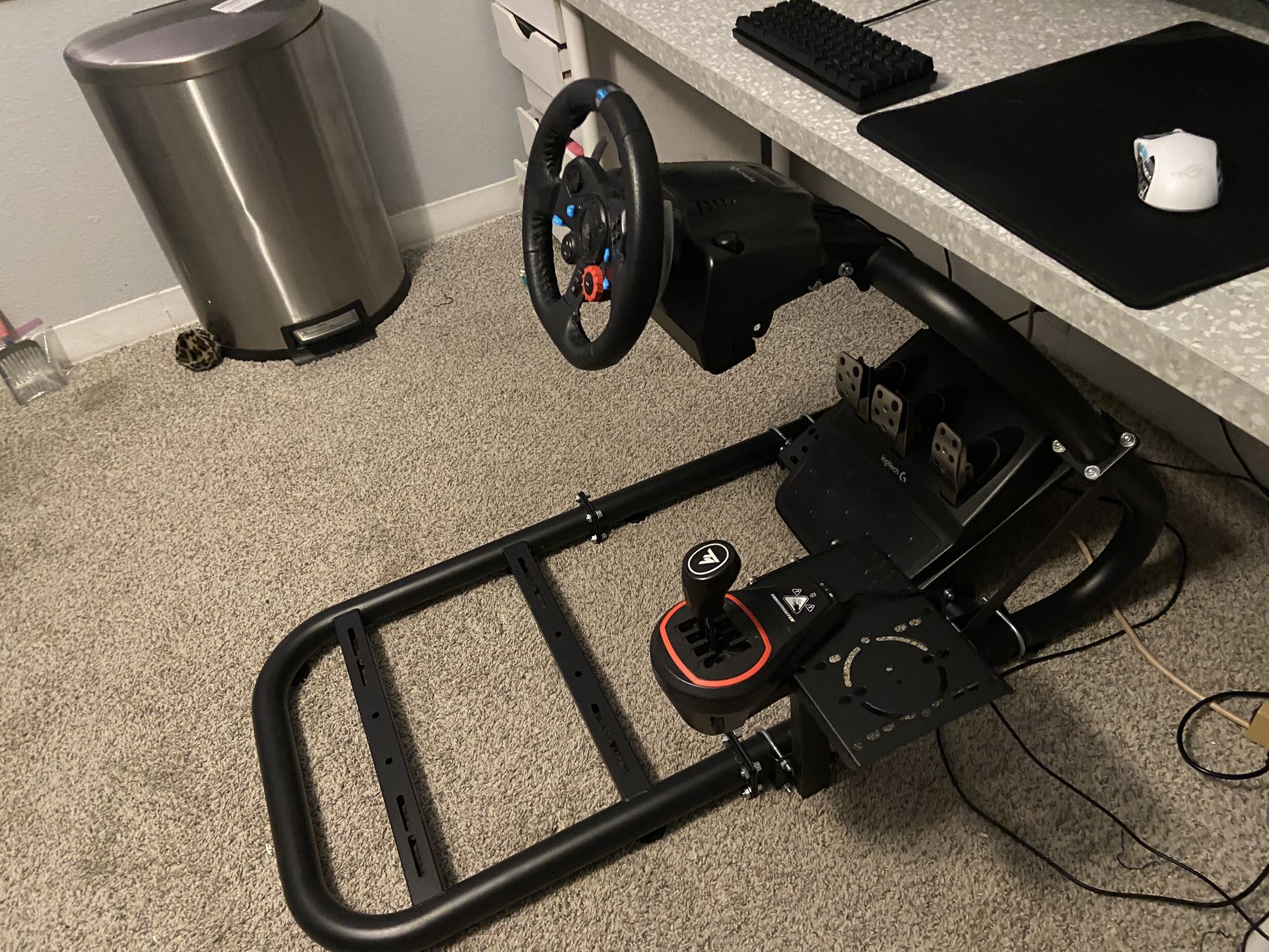 racing simulator cockpit