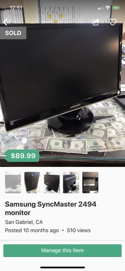 Samsung SyncMaster 2494 monitor