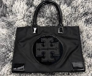 Black Tory Burch Tote Bag