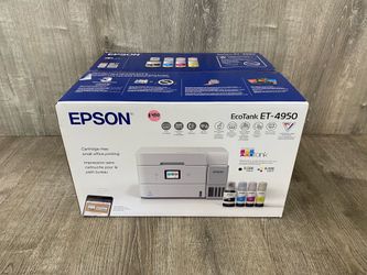 Epson EcoTank ET-4950 Wireless All-in-One Color Supertank Printer