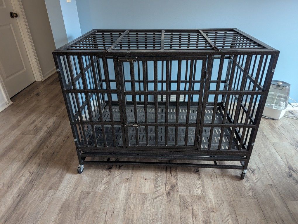 Oranland Extra Large Dog Crate / Kennel