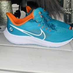 Unisex Nike Aqua Miami Dolphins Zoom Pegasus 39 Running Shoe orginal price